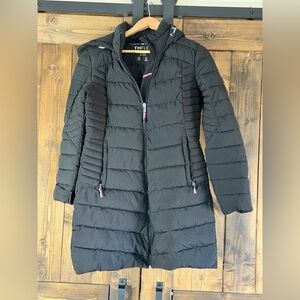 Tommy Hilfiger Women's Quilted Black Puffer Jacket
